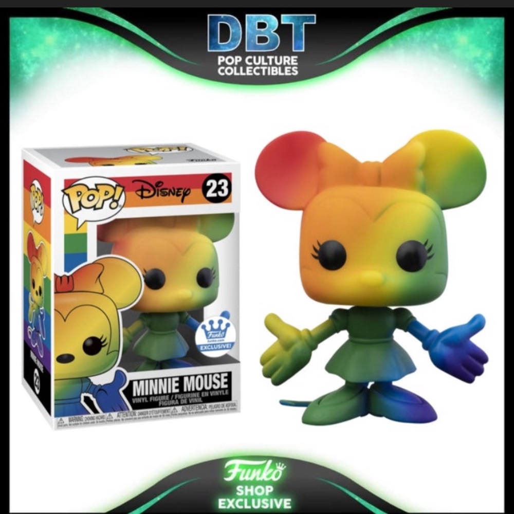 Rainbow Minni Mouse FunkoPop
